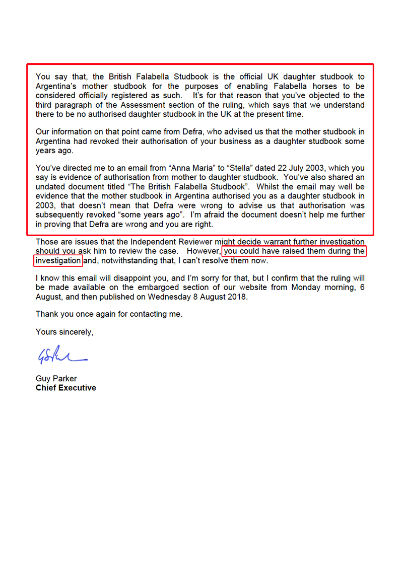 Guy Parker Advertising Standards Authority